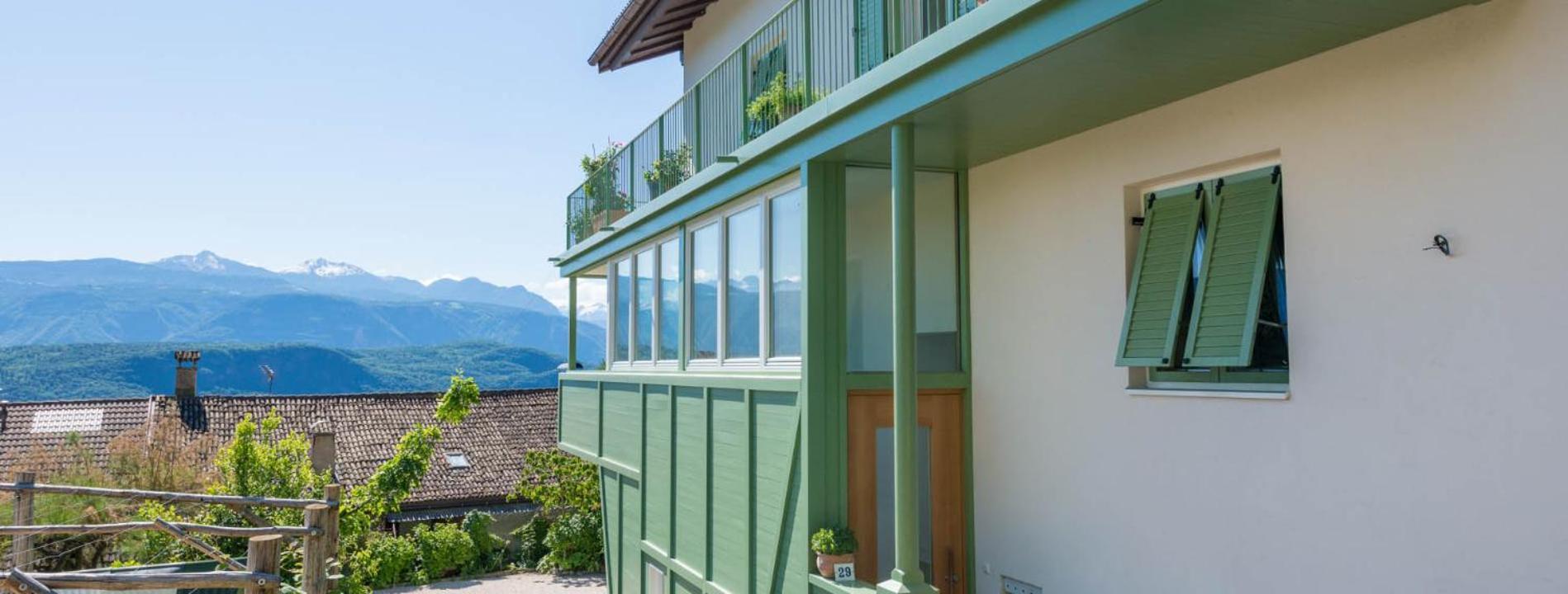 Haus Pobitzer Lägenhet Caldaro Exteriör bild